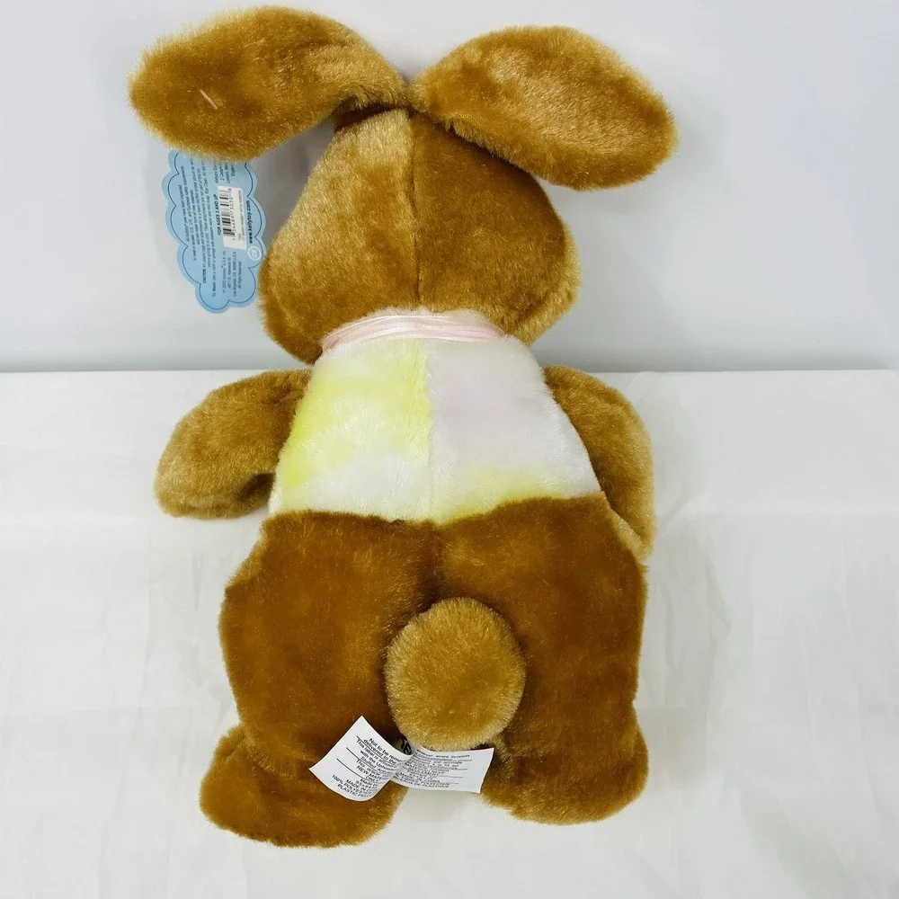 Kellytoy Play Pets Brown Shiny Rabbit Plush 11